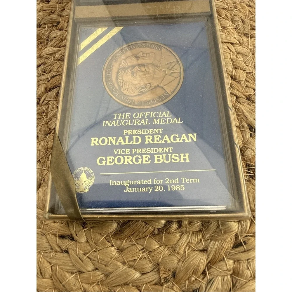1985 Official Medal President Ronald Reagan Second Inauguration